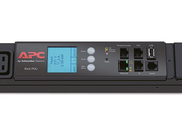 APC AP8887, Avec mesure en ligne, 0U, horizontale/verticale, Noir, LCD