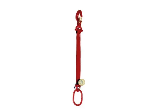 Hijsstroppen 1-Sprong Draagvermogen Direct 5T Nuttige L 2M Rood