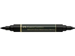 Aquarel marker Faber-Castell Albrecht Dürer 199 zwart - 3