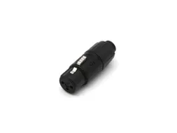 Rean Tiny - Xlr-Adapter Vrouwelijk Naar Mannelijk - Zwart