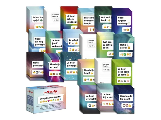 Complimentenkaarten De Stulp assorti