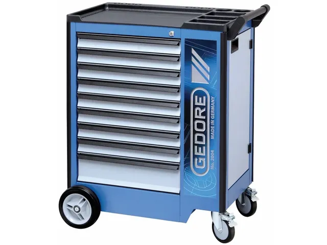GEDORE 2004 0810 Gereedschapswagen met 9laden