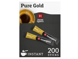 Koffie Douwe Egberts pure gold instant sticks
