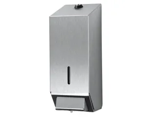 Zeepdispenser Euro Products navulbaar 1000ml zilver 438290 - 1