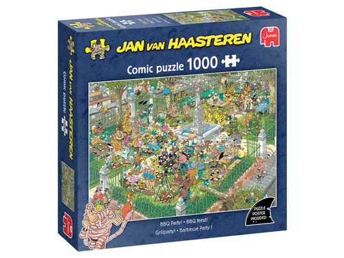 Jan van Haasteren Puzzel BBQ Feest! 1000 stukjes