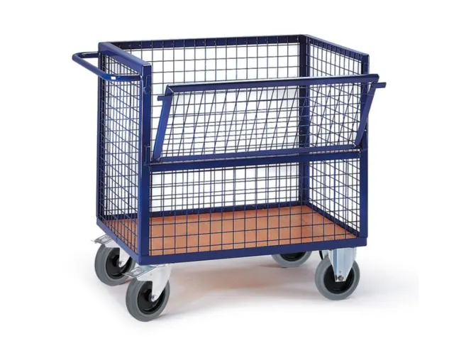 bakwagen met gaas,draagverm. 600kg,laadvl. LxB 1175x775mm