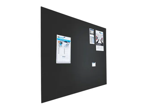 Prikbord Paneel Float Bulletin 60x200 Cm Zwart