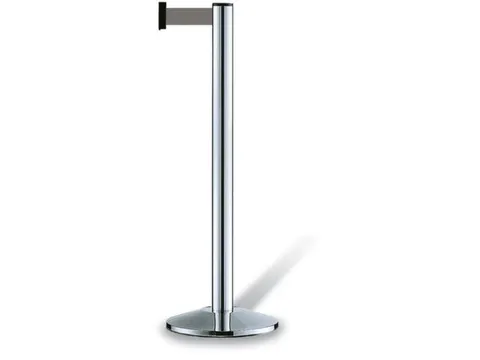 Afzetsysteem Chroom 2.3m 1000x83mm voet Ø 355mm bandkleur bordeaux