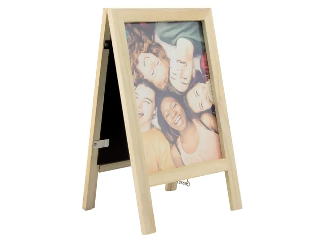 Krijtbord securit mini tafelstoepbord 24x15cm