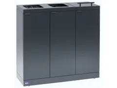 Bica 887 Afvalscheidingsunit 3x45 Liter Antraciet