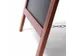 Krijtstoepbord Classic 55x85cm Lichtbruin