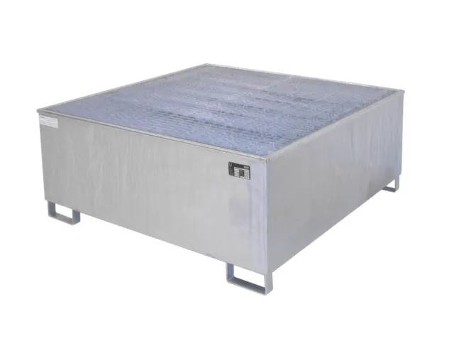 Opvangbak 4x 200l Opvangvol. 211l Pe-Element 288x1212x1212mm