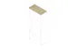 rayonnage de bureau,HxlxP 2000x900x450mm,4xsol en bois,5haut. classeur
