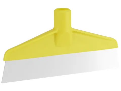 Vikan Hygiene Tafel- en Vloerschraper RVS Blad 245x70mm Geel