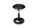 Tabouret Bascule Assise Similicuir/Polyester Noir 440-570x385mm