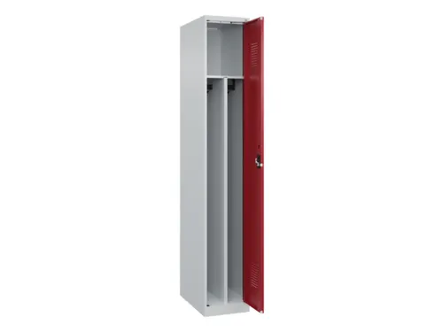locker voor scheiding van kleding,HxBxD 1850x300x500mm,1vak