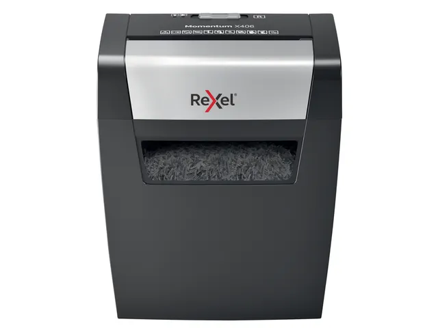 Papiervernietiger Rexel Momentum X406 snippers 4x28mm P-4