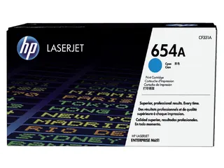 HP CF331A Toner Blauw Origineel 654A 15K - 1