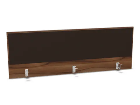 opzetpaneel bureau aanbouw achter NP-tiepolo nut BN2036-bruin 1600mm