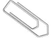 Papierklem 26mm Doos 1000 Stuks