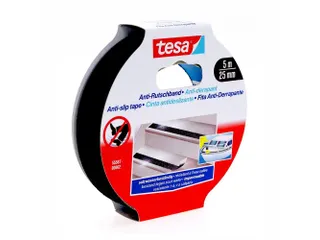 Antisliptape Tesa 55587 25mmx5m zwart - 2