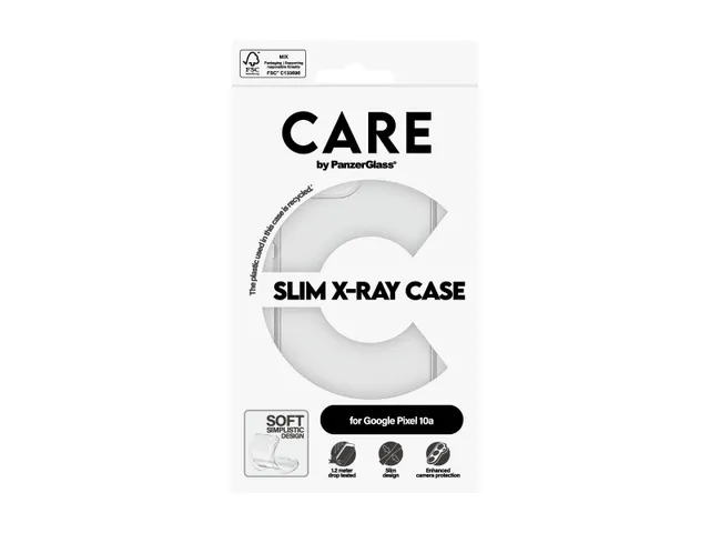 PanzerGlass CARE by X-Ray Case Google Pixel 10a 5G, Hoes, Google