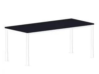 In hoogte verstelbaar bureau,HxBxD 720-840x1800x800mm,CC-zwart - 3