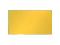 Memobord, Vilt, Widescreen, 890 x 500 mm, Geel