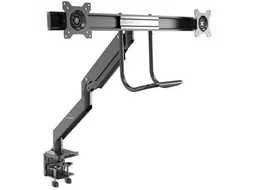 Heavy duty monitor arm voor 2 schermen verstelbare dual monitor beugel