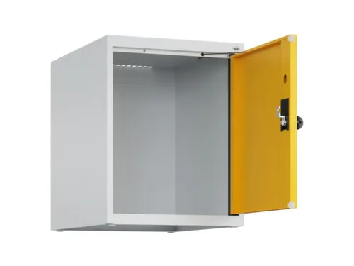 opzetkast,v. locker,1vak.,vak B 400mm,HxBxD 500x400x500mm,draaigrendel