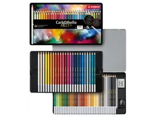 Kleurpotloden STABILO CarbOthello kalkpastel assorti blik à 60 stuks - 4