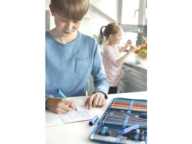 schoolvulpen Faber-Castell Scribolino RH blauw