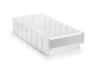 Transparante Assortimentsdoos Hxbxd 82x186x400mm Polystyreen - 1