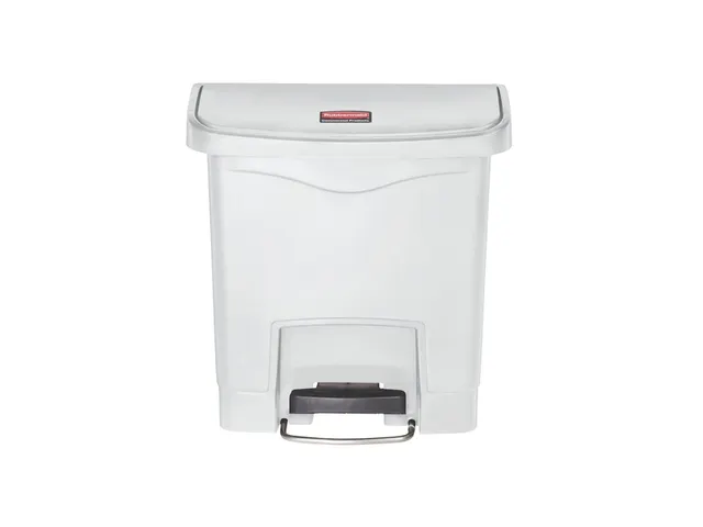 Pedaalemmer Rubbermaid Slim Jim Step On 15 Liter wit