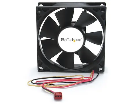 80x25mm Ventilator Computerbehuizing Dubbele Kogellagers TX3 Connector