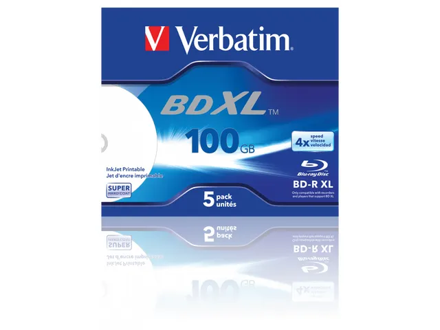 BD-R XL 100Go 4x (5) JC WORM