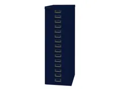 kantoor-ladekast HxBxD 857x278x380mm 15 laden romp oxfordblauw staal