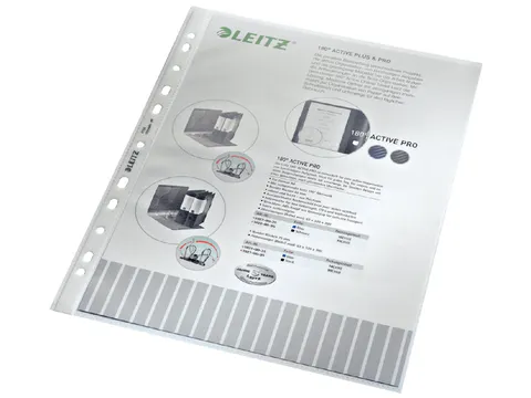 Showtas Leitz 4704 A4 11-gaats PP 0.10mm generfd