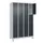 lockerkast,HxBxD 1950x1200x500mm,4x3vakken,vak B 300mm,cil.-slot