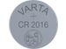 Batterij Varta knoopcel CR2016 lithium blister à 1stuk - 2
