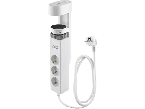 IOIO desktop stekkerdoos SL3000 3-voudig + 3x USB Wit