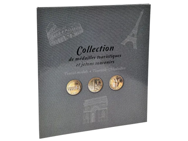 Verzamelalb penning 25,5x28cm grijs