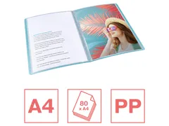 Colour'Breeze showalbum, ft A4, blauw