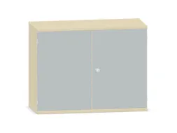 Kantoorkast 770x1000x430mm Decor Romp Esdoorn Decor Front Lichtgrijs
