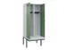 locker met bank,voor scheiding van kleding,HxBxD 2120x800x815mm,2vak