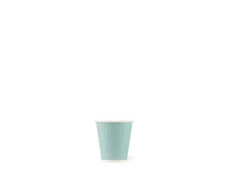 Beker porselein Les Artistes Paris 180ml siliconen grip pastel blauw - 1