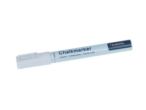 Krijtstift Europel 1-3mm wit etui 8 stuks