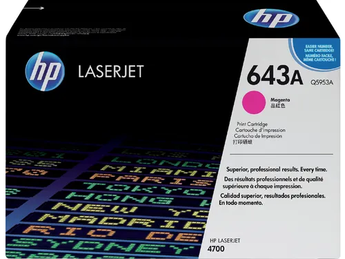 HP 643A Q5953A Magenta Toner Origineel HP