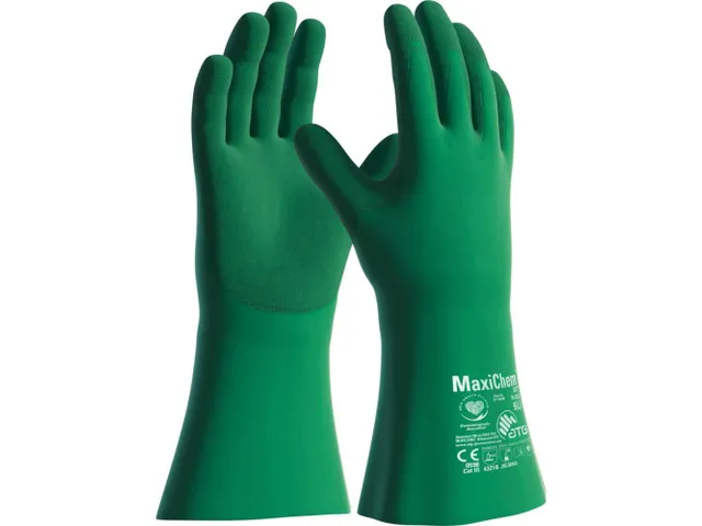 Gants chimiques ATG Maxichem Cut 76-833, nitrile, taille 07, les 72 pa