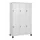 dubbeldekse locker,HxBxD 1950x1200x500mm,3x2vak.,vak B 400mm